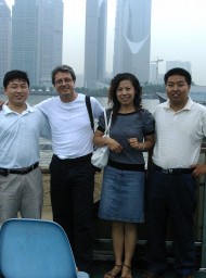 Shangai, China. Mis amigos Shangai, China. Mis amigos
