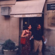 en el Centre de Danse du Marais con Francoise Gall 59