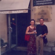 en el Centre de Danse du Marais con Francoise Gall 60