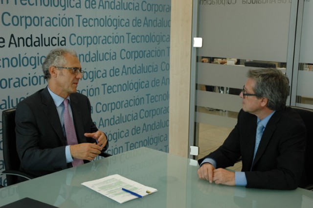 Entrevista a Elías Atienza director general de la Corporación Tecnológica de Andalucía